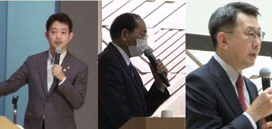 熊谷市長、太田市長、横手病院長
